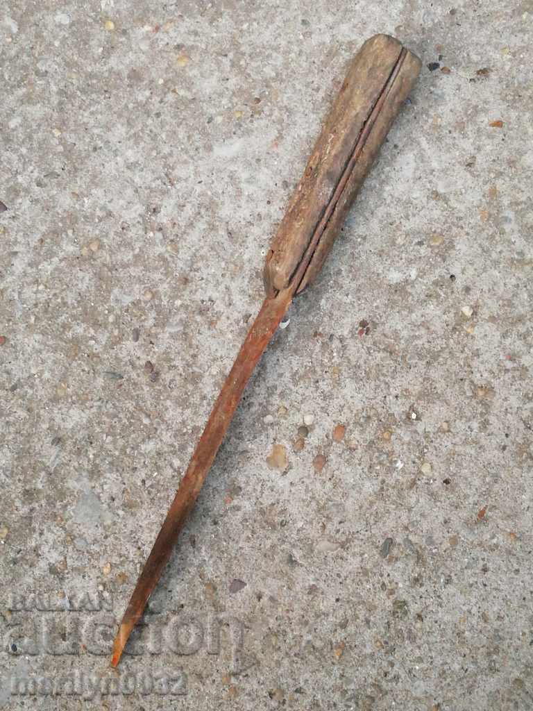 Old butcher knife without kana kama kulak - 5 Old butcher knife without kana kama kulak - 5