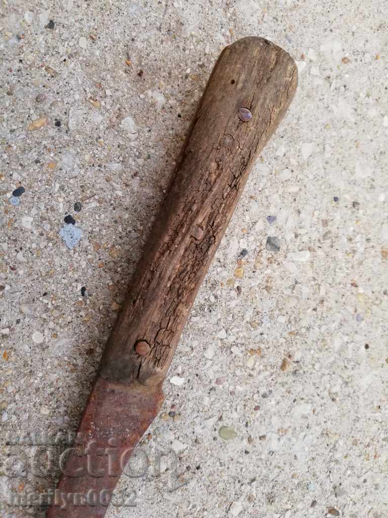 Old butcher knife without kana kama kulak - 7 Old butcher knife without kana kama kulak - 7