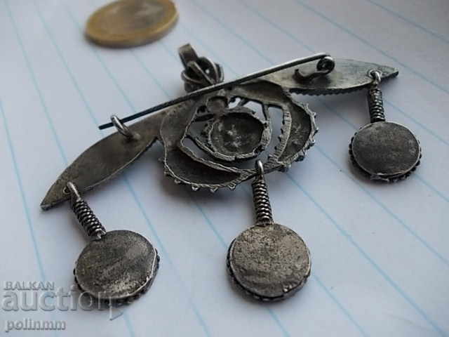 Silver brooch - pendant - 5 Silver brooch - pendant - 5