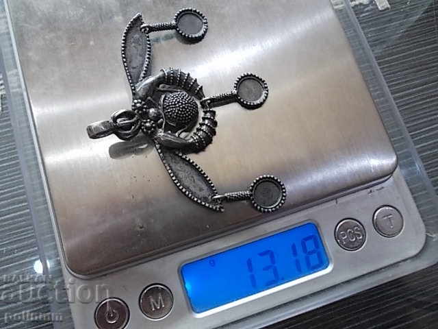 Silver brooch - pendant - 6 Silver brooch - pendant - 6