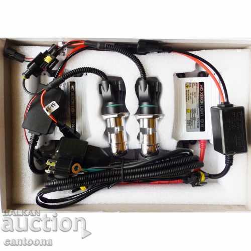 55W H4 6000K BI-XENON KIT SLIM (Slim Ballast) with price 54.99 BGN | € 28.12 55W H4 6000K BI-XENON KIT SLIM (Slim Ballast) with price 54.99 BGN | € 28.12