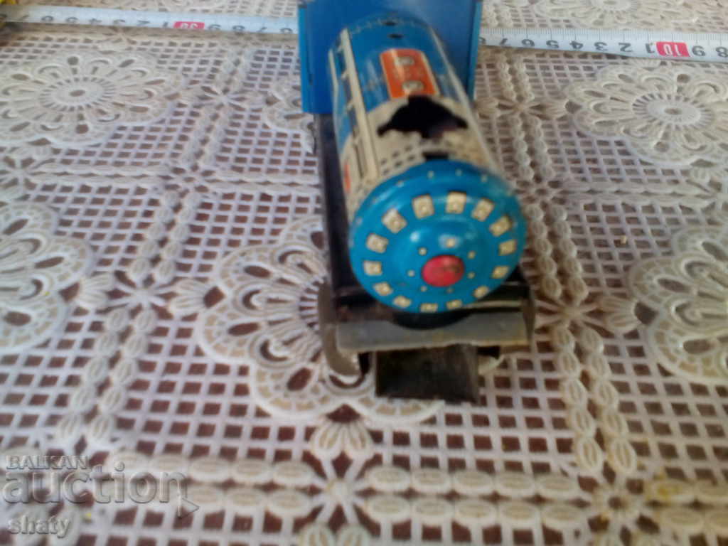 Delivery of Old train. Lamarine mech. toy. Delivery of Old train. Lamarine mech. toy.