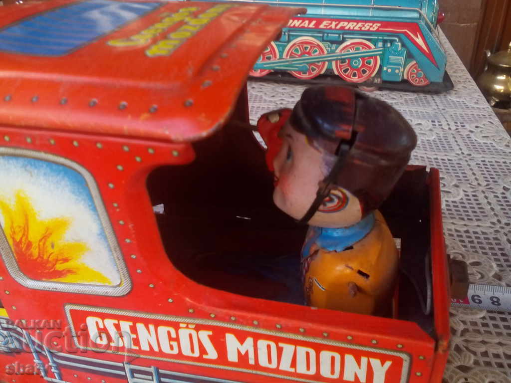 Auction Old Big Train. Lamarine mech. toy. Auction Old Big Train. Lamarine mech. toy.