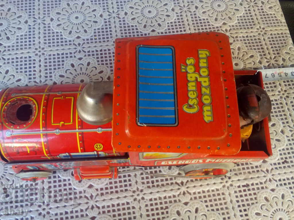 Delivery of Old Big Train. Lamarine mech. toy. Delivery of Old Big Train. Lamarine mech. toy.