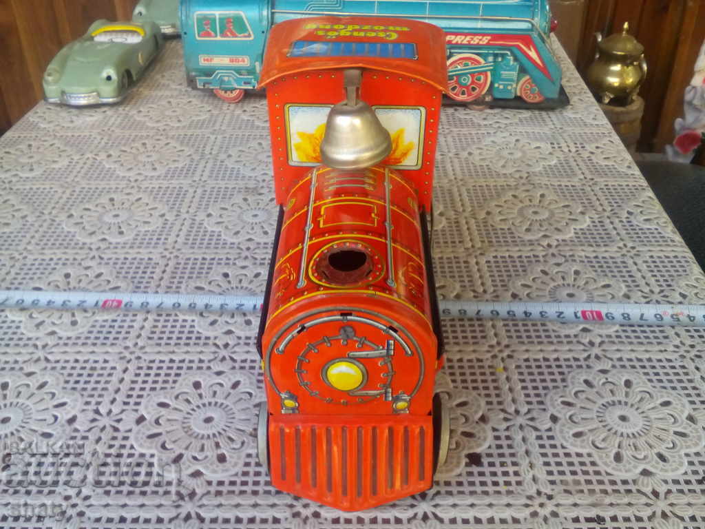 Old Big Train. Lamarine mech. toy. - 6 Old Big Train. Lamarine mech. toy. - 6