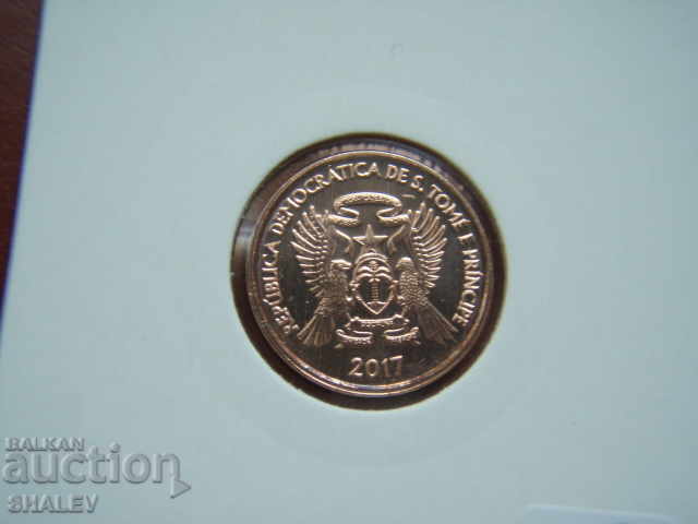10 Centimos 2017 St. Tome & Principe - Unc - 5 10 Centimos 2017 St. Tome & Principe - Unc - 5