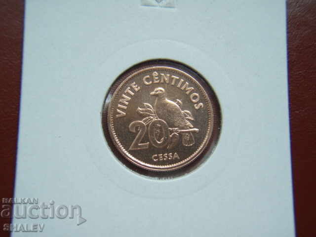 20 Centimos 2017 St. Tome & Principe - Unc 20 Centimos 2017 St. Tome & Principe - Unc