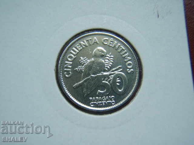 50 Centimos 2017 St. Tome & Principe - Unc with price 10.89 BGN | € 5.57 50 Centimos 2017 St. Tome & Principe - Unc with price 10.89 BGN | € 5.57