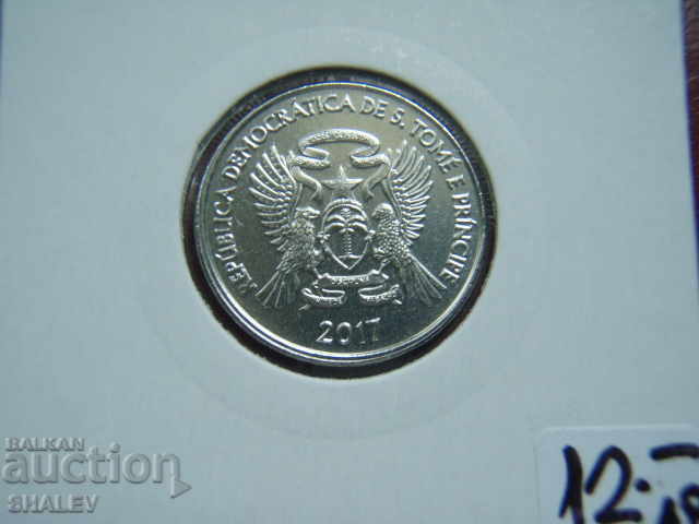 50 Centimos 2017 St. Tome & Principe - Unc - 5 50 Centimos 2017 St. Tome & Principe - Unc - 5