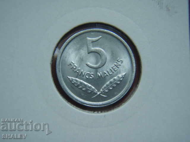 Auction  5 Francs 1961 Mali (RARE!!!) - Unc