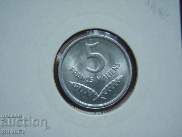 Delivery of 5 Francs 1961 Mali (RARE!!!) - Unc