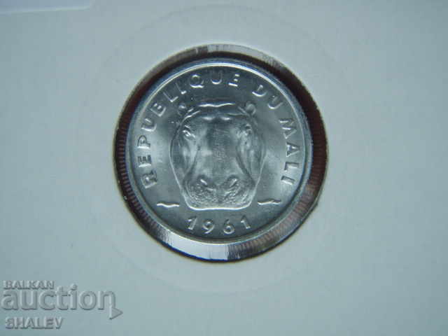 5 Francs 1961 Mali (RARE!!!) - Unc - 6
