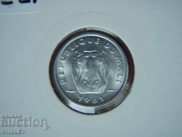 5 Francs 1961 Mali (RARE!!!) - Unc - 7