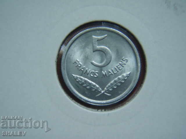 5 Franci 1961 Mali (RAR!!!) - Unc