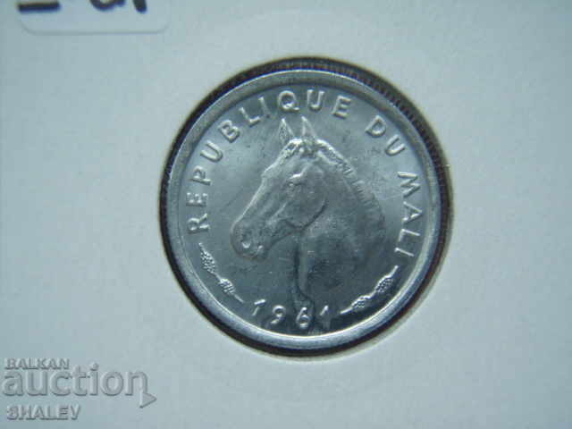 10 Francs 1961 Mali (RARE!!!) - Unc - 7