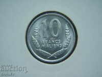 10 Φράγκα 1961 Μάλι (ΣΠΑΝΙΟ!!!) - Unc