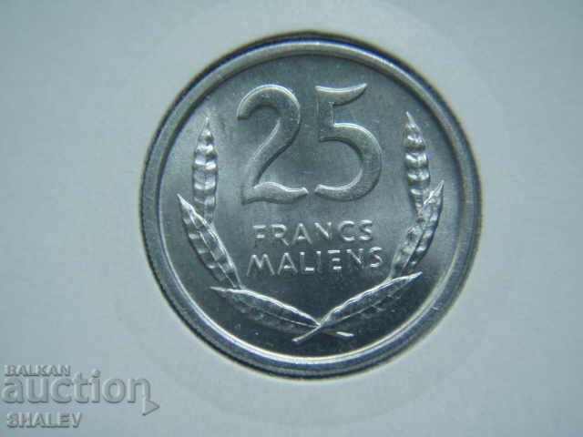 Delivery of 25 Francs 1961 Mali (RARE!!!) - Unc