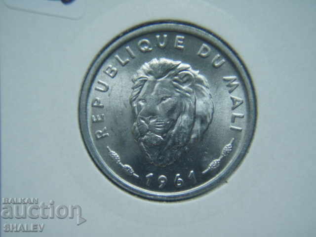 25 Francs 1961 Mali (RARE!!!) - Unc - 5