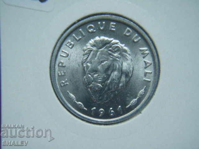 25 Francs 1961 Mali (RARE!!!) - Unc - 6