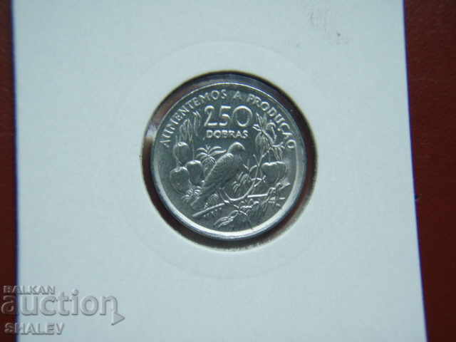 Παράδοση 250 Dobras 1997 St. Tome & Principe (St. Tome and Principles) Unc
