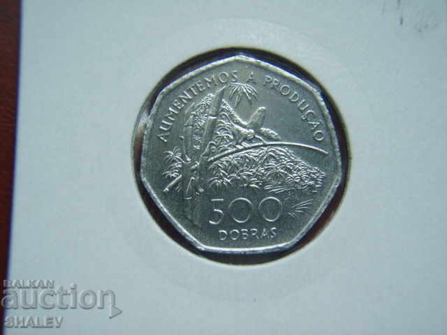 Auction 500 Dobras 1997 St. Tome & Principe - Unc Auction 500 Dobras 1997 St. Tome & Principe - Unc