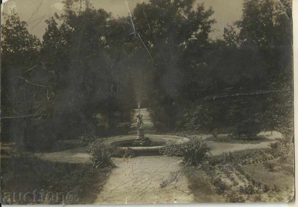 Fotografie veche 16/11, parcul Skopje