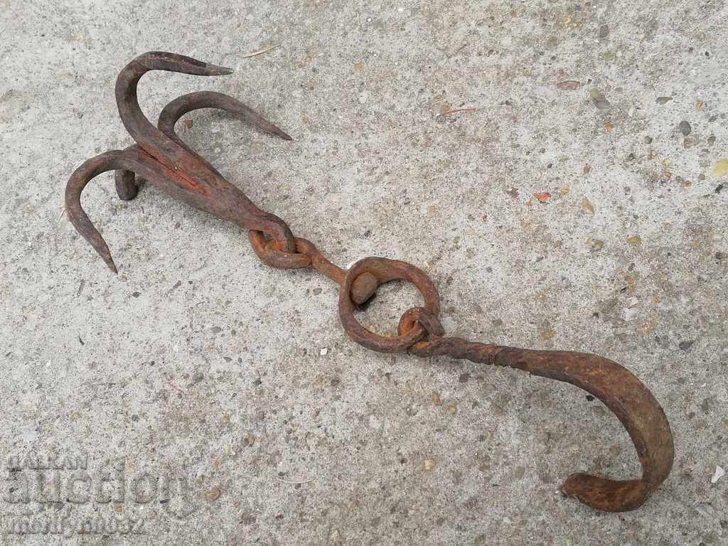 An old forged crochet hook - 7