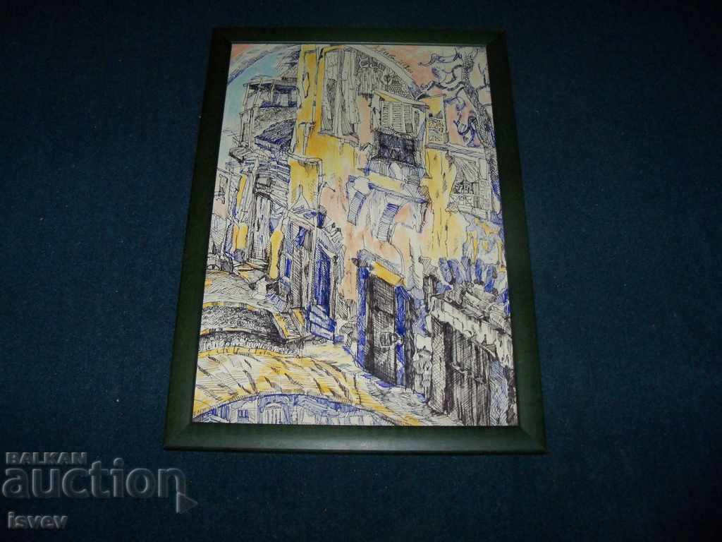 Auction "Fantasy Street" picture of art. Desislava Ilieva Auction "Fantasy Street" picture of art. Desislava Ilieva