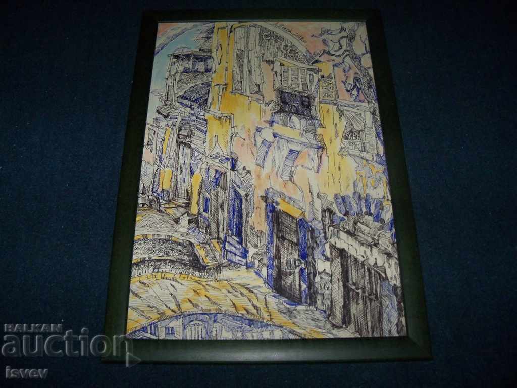 Delivery of "Fantasy Street" picture of art. Desislava Ilieva Delivery of "Fantasy Street" picture of art. Desislava Ilieva