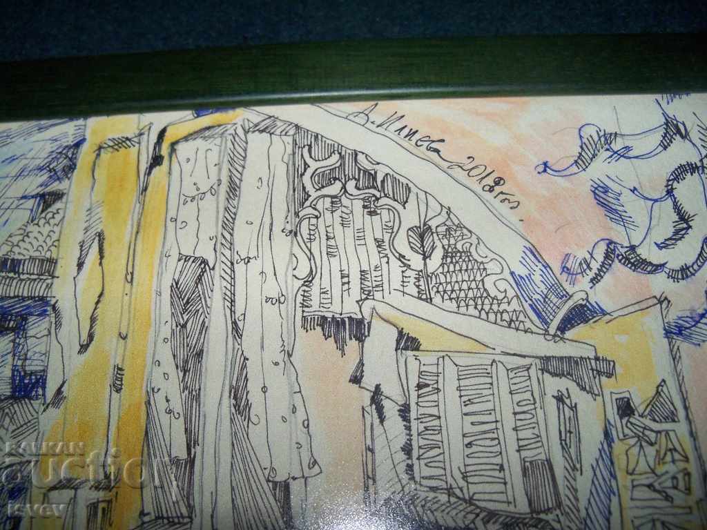 "Fantasy Street" picture of art. Desislava Ilieva - 5 "Fantasy Street" picture of art. Desislava Ilieva - 5