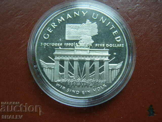 5 Dollars 1990 Marshall Islands - Unc - 5 5 Dollars 1990 Marshall Islands - Unc - 5