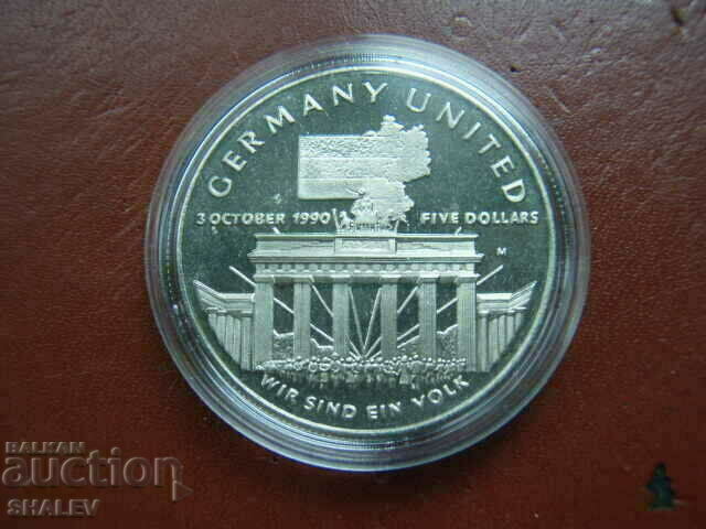 5 Dollars 1990 Marshall Islands - Unc - 6 5 Dollars 1990 Marshall Islands - Unc - 6