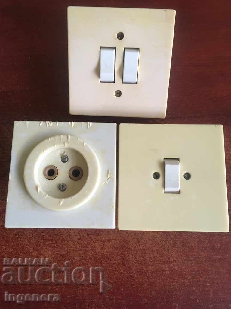ELECTRIC KEY AND CONTACT-3 pcs