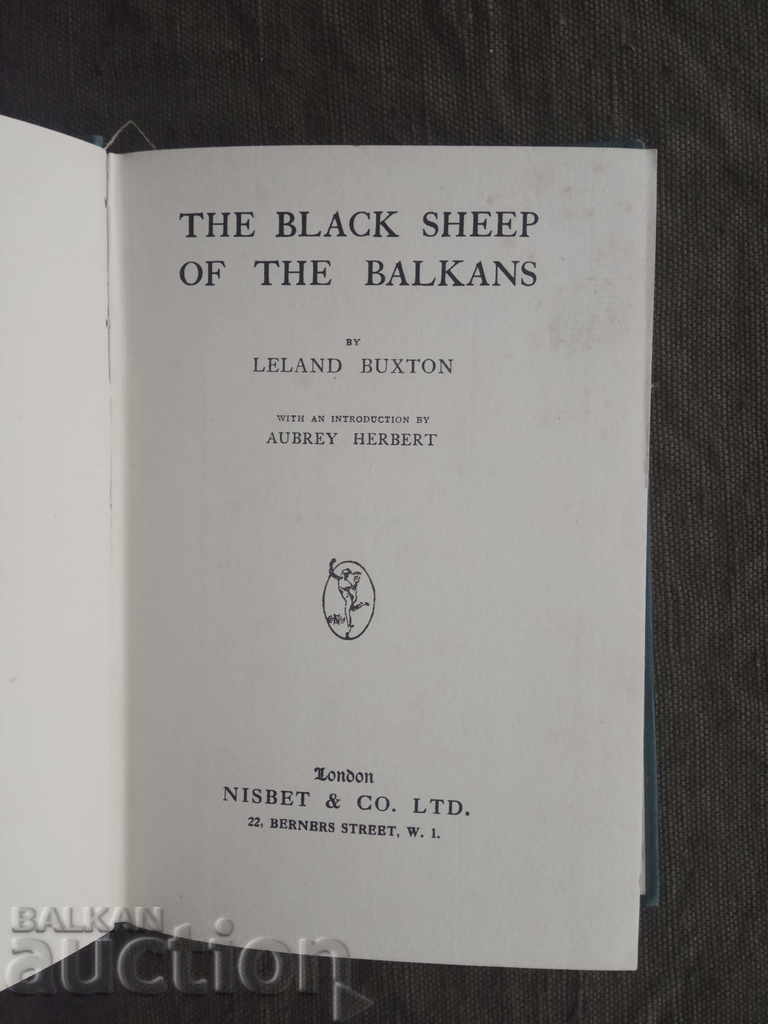 Delivery of The black sheep of the Balkans. Leland Buxton