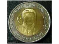 10 долара 2010, Намибия