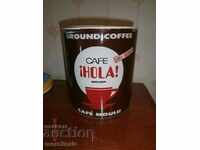 STARA METAL COFFEE BOX - CUBA - FOR 1 KG COFFEE