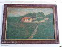 Παλιός πίνακας - υπογεγραμμένος