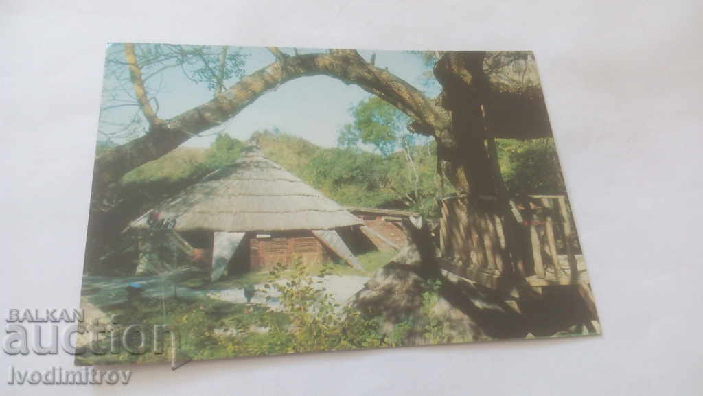 Пощенска картичка Аркутино Бар Лилия 1970