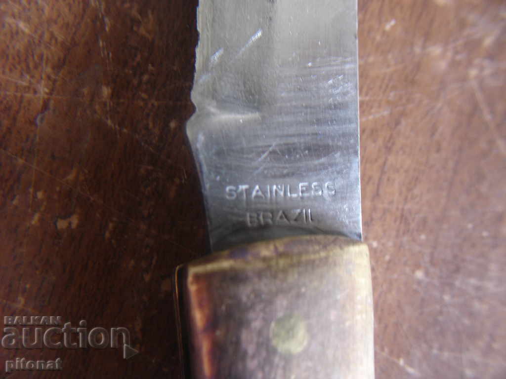 Auction  Collectible folding knife Made in Brazil