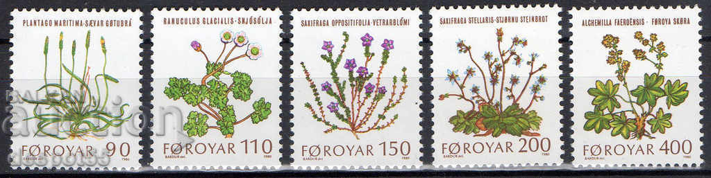 1980. Νήσοι Φερόε. Λουλούδια.