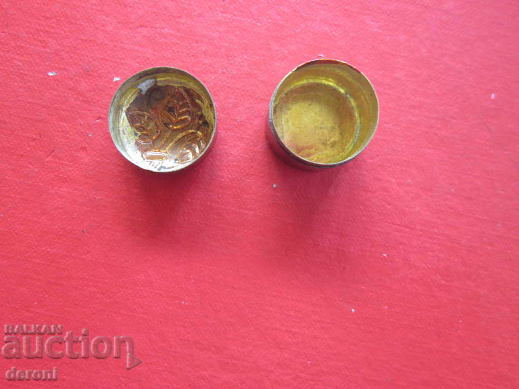 Auction  Bronze Box Enamel Jewelery Pillbox Enamel 1