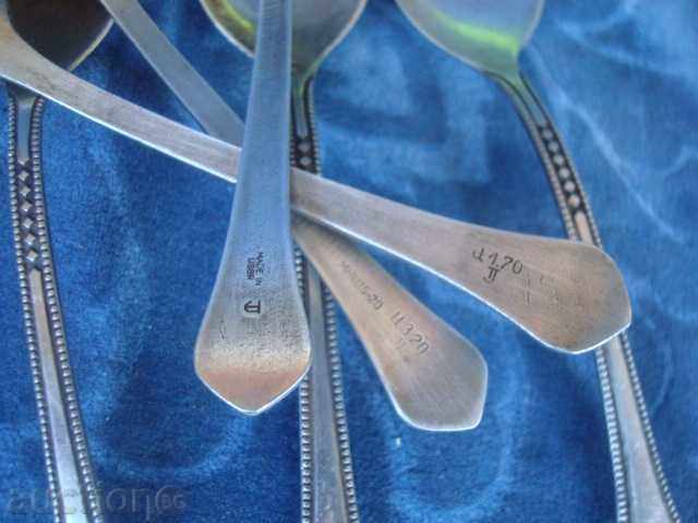 Melchior spoons, silver-plated USSR size 120x27 mm. with price 49.95 BGN | € 25.54