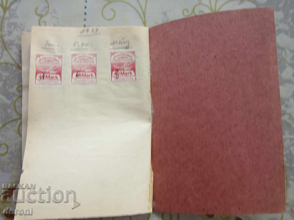 Old German Third Party Referendum, 1920 - 5 Old German Third Party Referendum, 1920 - 5