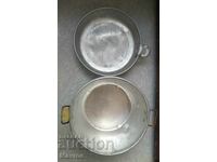 Soldier's canteen, 2-piece
