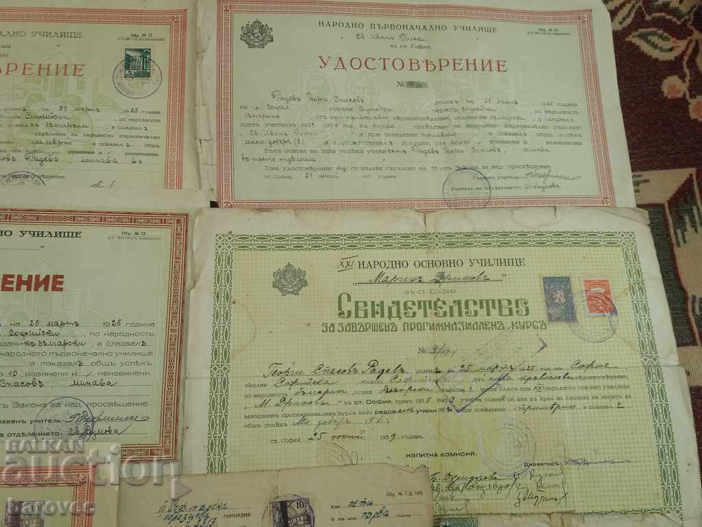 Auction Lot of old documents Auction Lot of old documents