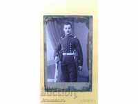 Photography Photo Cardboard R. Libih Rousse Rare uniform
