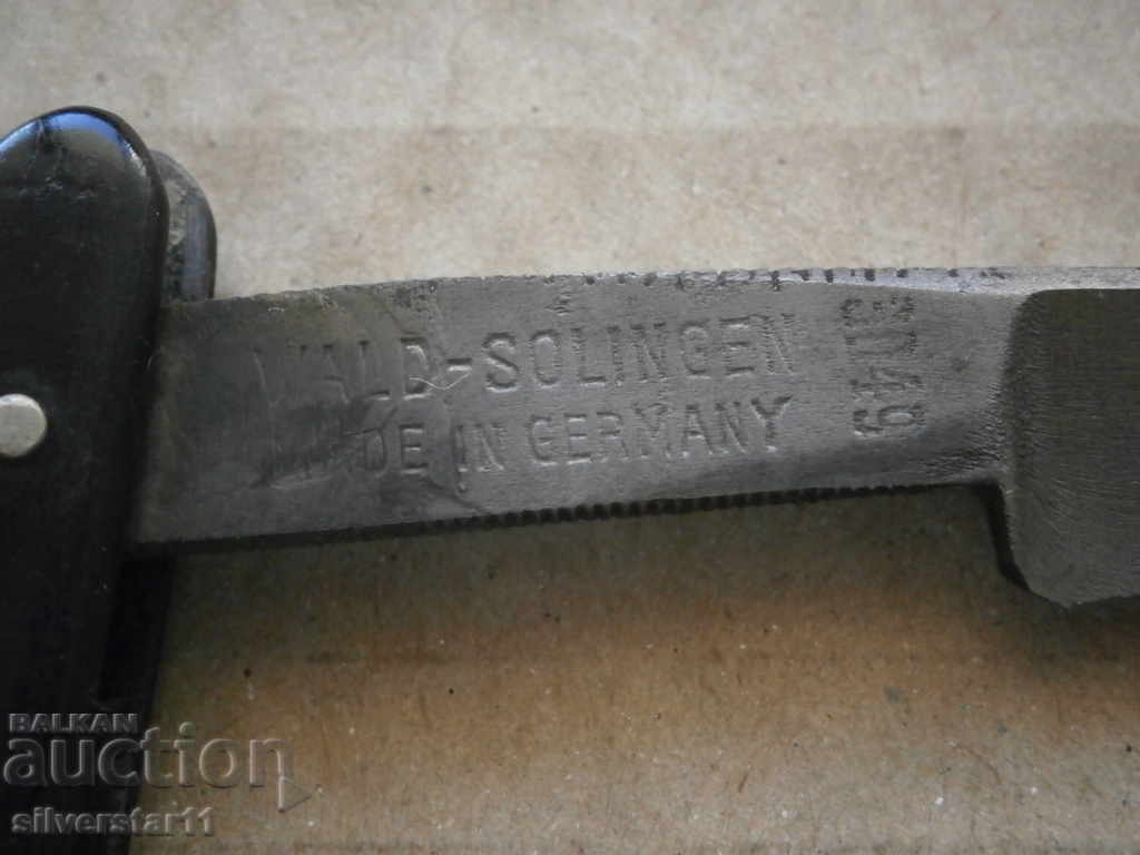 veche razor de razor BUR SOLINGEN - 5