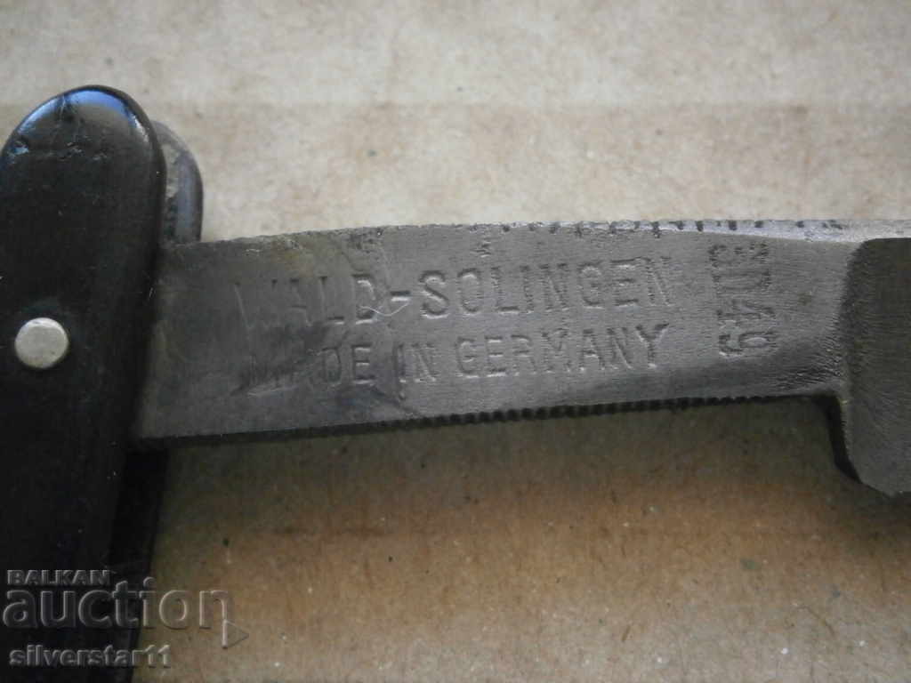 veche razor de razor BUR SOLINGEN - 6