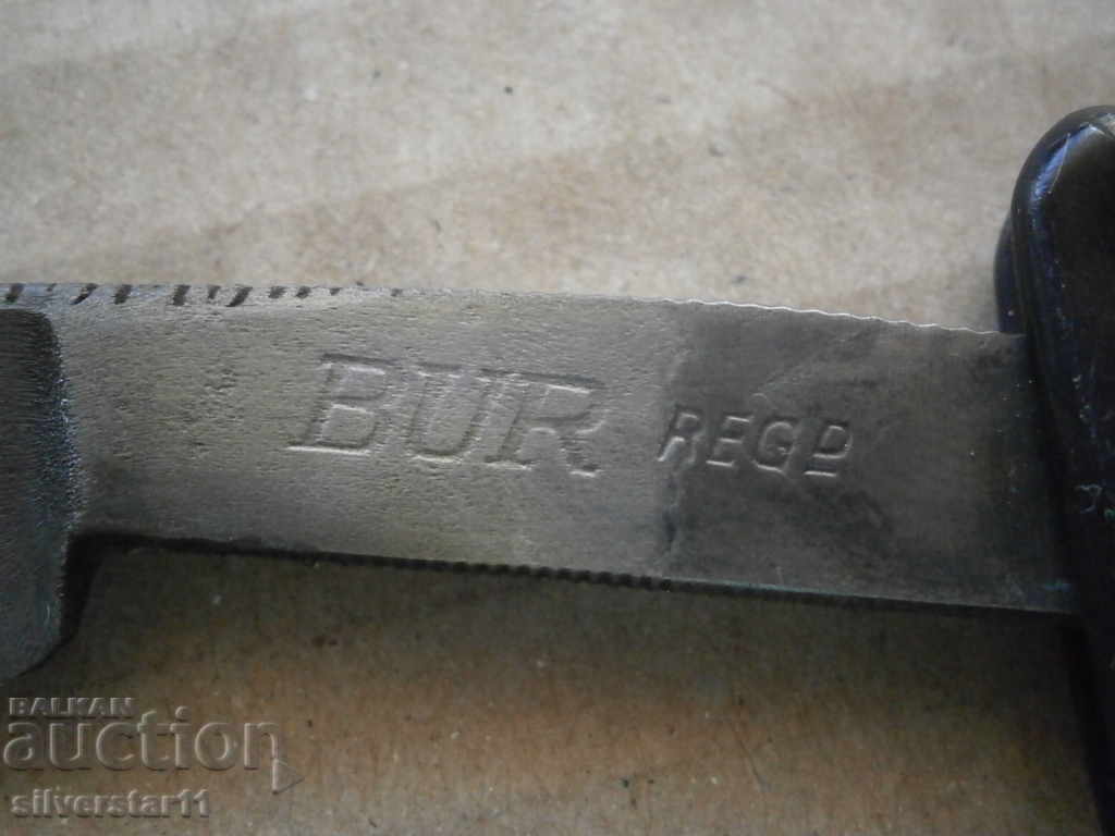 veche razor de razor BUR SOLINGEN - 7