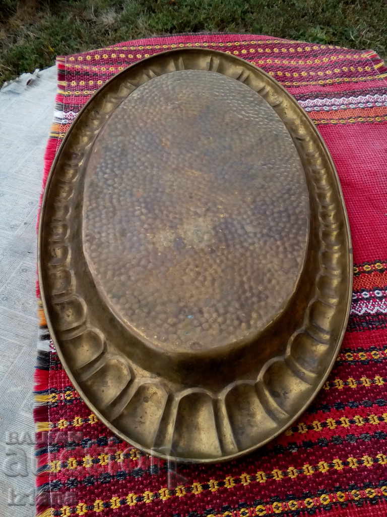 An old brass tray - 5 An old brass tray - 5